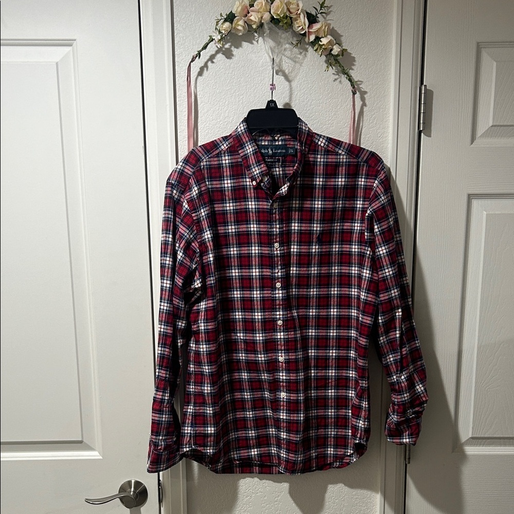 Polo Ralph Lauren Classic Fit Cotton Button Up Shirt